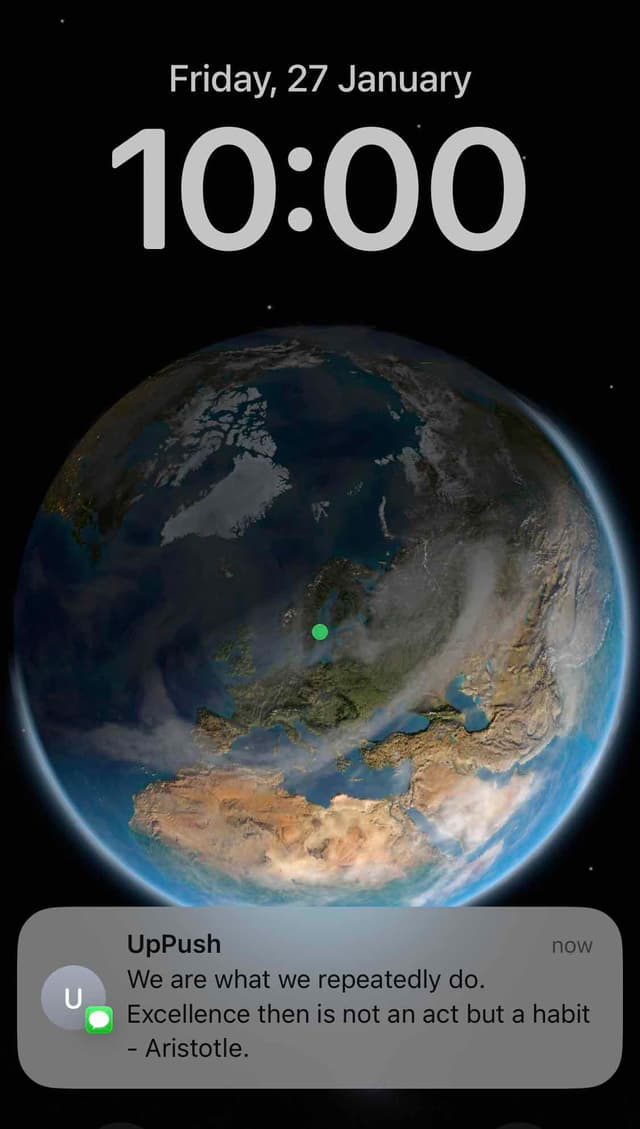 Push yourself, because no one else is going to do it for you.